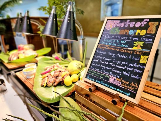 マゼラン ディナービュッフェ食事券＆事前予約サービス　チャモロ料理も満喫！＜当日予約OK／ホテルニッコー・グアム内＞