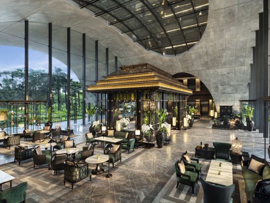 シンドーン・ケンピンスキー・ホテル「Sindhorn Kempinski Hotel」アフタヌーンティー食事券＆事前予約サービス＜BTSラチャダムリ駅＞