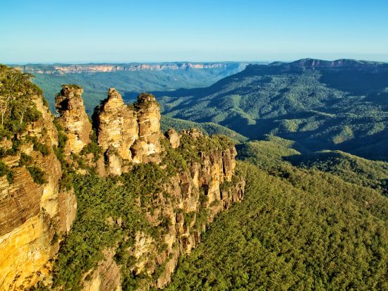 世界遺産ブルーマウンテンズ＆土ボタル観賞ツアー　スリーシスターズ＋4WDオフロードドライブ＋シーニックワールド＜日本語ドライバーガイド／シドニー発＞