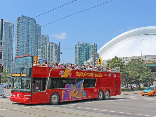 乗り降り自由！トロント ホップオン・ホップオフ 観光バスチケット＜24時間・48時間／英語オーディオガイド＞