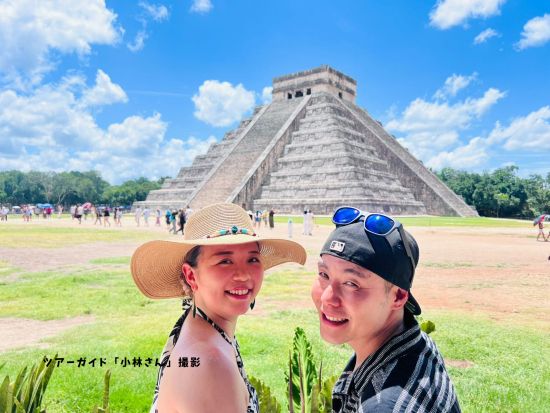 グランセノーテ＋チチェン・イッツァ＋セノーテイキル 世界遺産遺跡と神秘の泉を巡る1日観光ツアー＜混載／昼食／バジャドリード観光付きプランあり／即予約確定＞