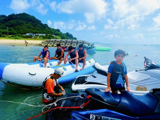 絶景マリンアクティビティ＆高級焼肉BBQスペシャルプラン 海を眺めながら贅沢なビーチBBQ  友達同士や団体旅行にもぴったり◎＜約4時間／本島中部 うるま市＞