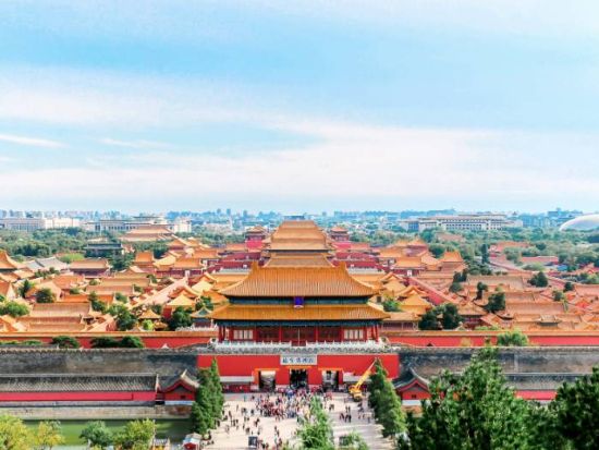 【徒歩観光ツアー】北京の歴史的中心地を日本語ガイドとじっくり散策♪ 天安門広場＋故宮博物院＋景山公園＜半日／日本語ガイド／貸切／入場料込／北京発＞