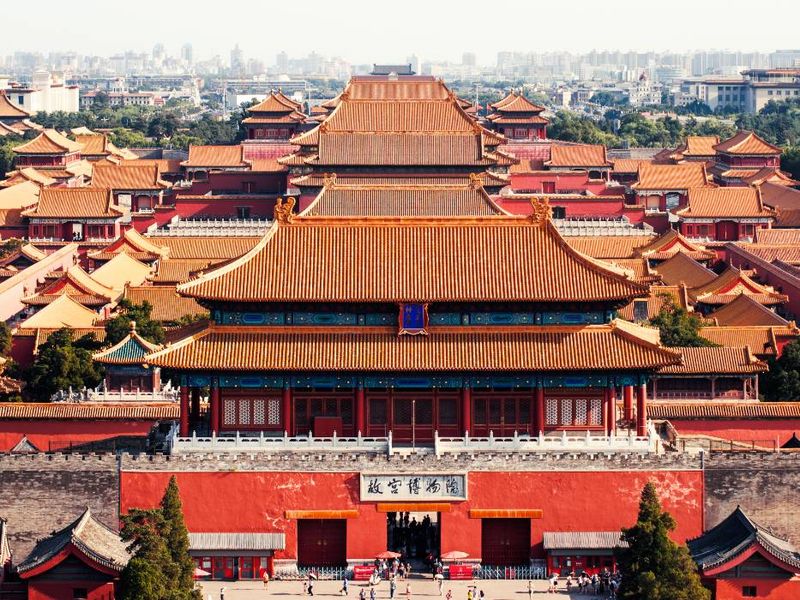 景山公園からの眺め2