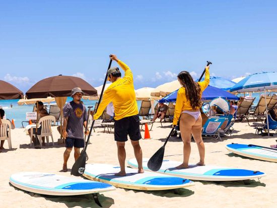 ワイキキビーチ　SUP 1時間プライベートレッスン ＜ロイヤルハワイアンホテル＞