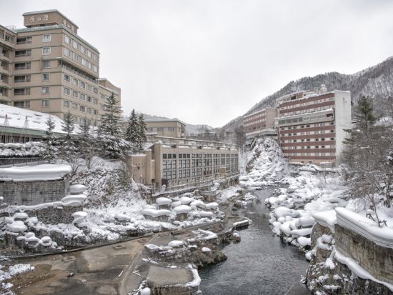 札幌発日帰りバスツアー 定山渓を満喫する旅 じょうてつバスフリーパス＆特典付き（2025年10月10日～2026年2月22日）＜1日／札幌駅・すすきの発着＞