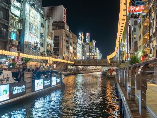 道頓堀なにわクルーズ 事前予約 大阪名物を川から満喫！＜約30分＞