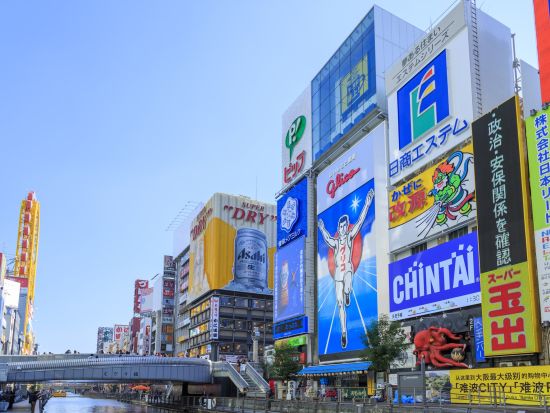 道頓堀なにわクルーズ 事前予約 大阪名物を川から満喫！＜約30分＞