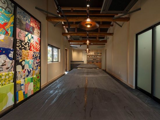 伊勢型紙染め体験 オリジナル風呂敷作りと工場見学＜約1時間／京都市伏見区＞