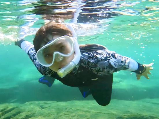 スノーケリング体験