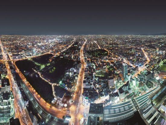 「ハルカス300」入場券　高さ300ｍのビル「あべのハルカス」から大阪の街並みを一望！