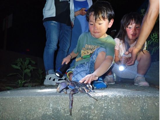 【宮古島｜夜】3000円でアマゾン帰りの冒険家と行く！《春休み・GW先取り》当日予約OK｜ヤシガニナイトツアー＆星空鑑賞★写真データ無料プレゼント