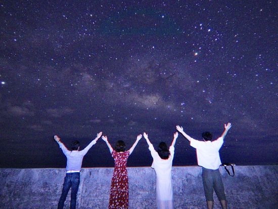 石垣島☆星空フォト＆美ら星ガイド　星降る島で最高の一枚を！【星空説明・ホテル送迎付き】