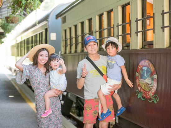 グリーン島＆キュランダ1日ツアー　美しい海と熱帯雨林の2大世界遺産を満喫！シュノーケル体験＋スカイレール＆キュランダ鉄道にも乗車＜月水金／日本語／ケアンズ発＞