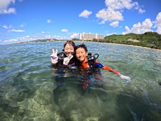 のんびり貸切体験ダイビング 家族や友人と楽しむ海中アドベンチャー！水中カメラレンタル可◎＜約2時間／貸切／本島中部 恩納村＞