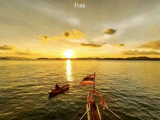 午後発ゆったり！パンガー湾サンセットシーカヌー体験｜ジェームズボンド島観光＋クラトン体験＆豪華シーフードビュッフェ＜日本語ガイド／送迎付＞