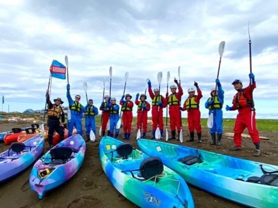 eバイクサイクリング＆カヤック体験ツアー　網走国定公園を駆けめぐるコース　伴走車付で安心！＜昼食付／4～10月／約3時間／網走市＞ by コネクトリップ