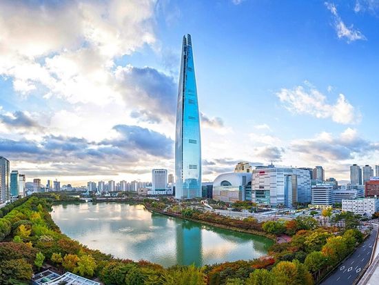 石村湖 & ロッテタワー（外観）