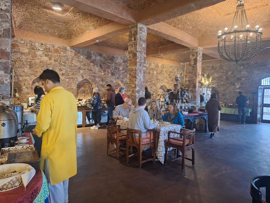 Neemrana Fort Resturant 