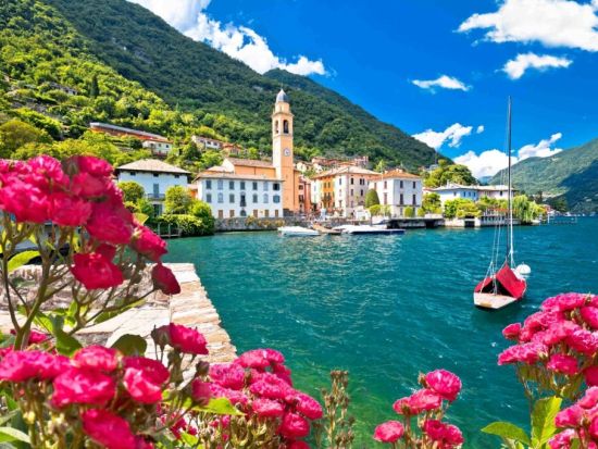 ミラノ発 コモ湖クルーズ＆ベッラージョ散策 日帰りバスツアー ＜公認英語ガイド／ミラノ中央駅発着＞＊お申し込みと同時に即予約確定