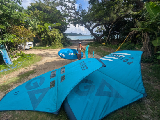 奄美大島ウイングフォイルツアー 奄美の海を飛ぶように走る体験！初心者も大歓迎＜午前または午後／約2時間／龍郷町＞ by Maze奄美
