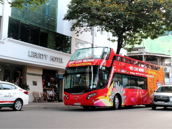 ホーチミン市内観光バス　乗り降り自由または1周チケット