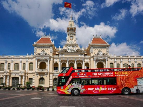 ホーチミン市内観光バス　乗り降り自由または1周チケット