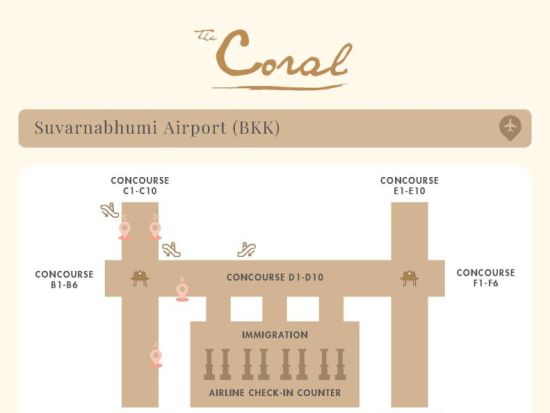【空港ラウンジ】バンコク・スワンナプーム国際空港　ザ・コーラル・エグゼクティブラウンジ
