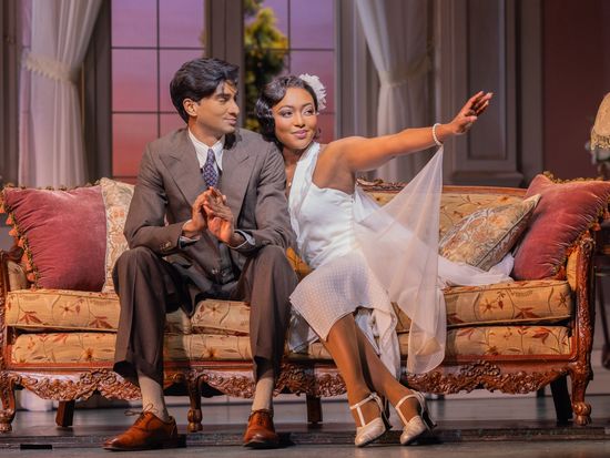 1_Michael Maliakel and Aisha Jackson in The Great Gatsby (credit Evan Zimmerman for MurphyMade)
