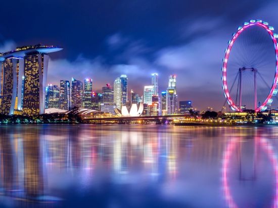 シンガポール夜景ツアー　ガーデン・ラプソディー＆スペクトラ鑑賞＋リバークルーズ　オープントップバス付きプランも！ ＜日本語ガイド＞
