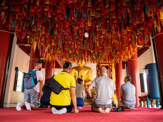 チェンマイ自転車ツアー　ローカルな雰囲気たっぷりのエリアを走る！昼食付きプランあり＜英語ガイド＞
