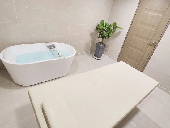 釜山の個室アカスリ Now Healing Towl　スタッフ全員が皮膚学を専攻のプロフェッショナル！＜9時から21時半まで予約可／巨堤ヘマジ駅／女性専用＞