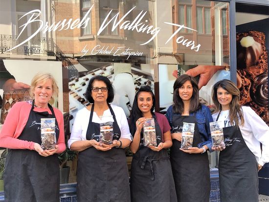 本場ベルギーのチョコレート三昧ウォーキングツアー！チョコ10種試食&手作り体験＜ブリュッセル発＞の写真5