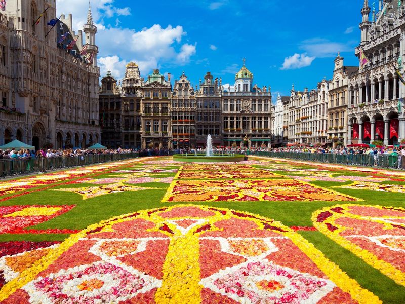 Grand'Place bloementapijt