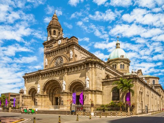 マニラ文化・グルメ探訪1日観光ツアー　日本語ガイドがご案内！歴史地区イントラムロス＋キアポ地区＋ビノンド地区（チャイナタウン）＜混載／約8時間／マカティ発＞