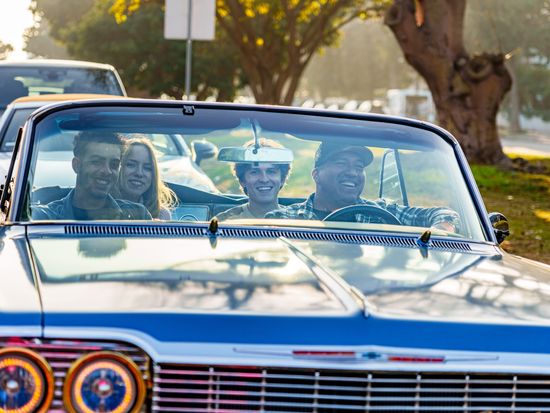 ヴィンテージカーで巡る ロサンゼルス観光ツアー　1964年式インパラでダウンタウン＆メルローズをドライブ＜最大4名／英語ドライバーガイド／ビバリーヒルズ発着＞の写真5