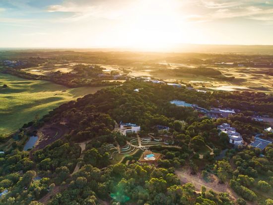 Bath House - Facility drone image