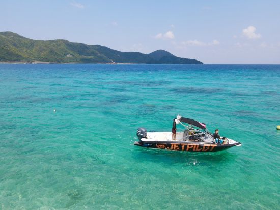 奄美大島〈お得なセットプラン〉【ボートツアー＋サンセットクルーズ】シュノーケリング付き！船でしか行けない秘境コウトリ浜へ by 奄美シーランド
