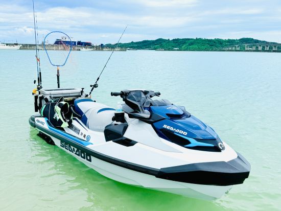 ジェットスキーで釣り！？【釣り特化型ジェットスキーレンタル1日プラン】