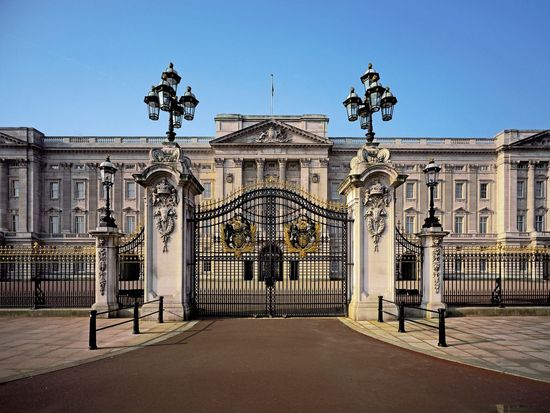 Exterior 2 - closed gates