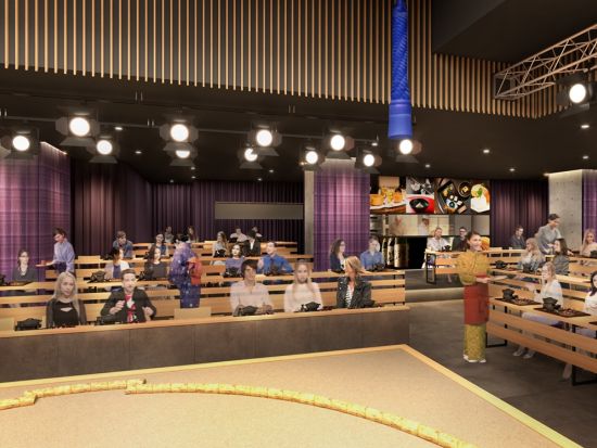 THE SUMO LIVE RESTAURANT 日楽座 GINZA TOKYO 銀座で楽しむ相撲ライブと本格和食 ＜全編英語／選べる席タイプ＞