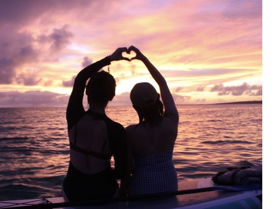 宮古島大人気!!サンセットSUPツアー＜約90分／宮古島＞