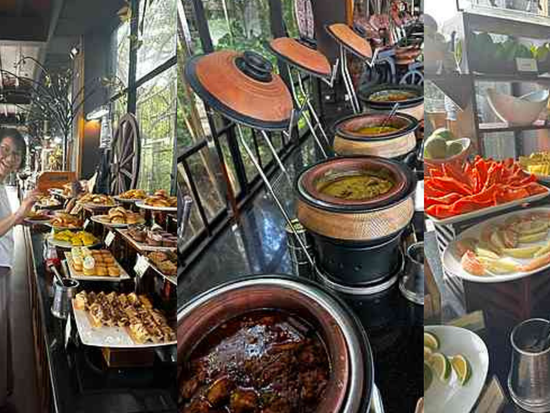 ヘリタンスカンダラマ　朝食