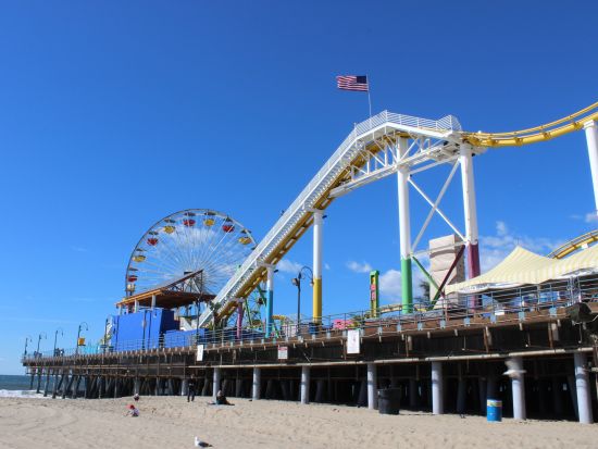 ロサンゼルス半日市内観光ツアー　ハリウッド＋メルローズ＋サンタモニカを効率よく満喫＜4時間／少人数制／日本語ガイド＞
