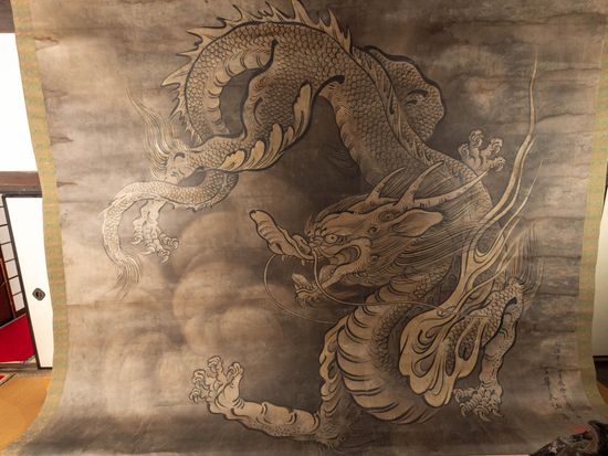 方広寺　「神龍図」２