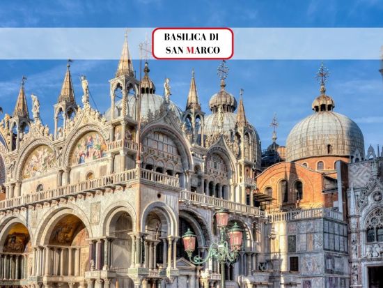 ヴェネツィアの2大名所 サン・マルコ寺院＆ドゥカーレ宮殿ガイド付きツアー ため息橋と牢獄も見学＜約2時間半／混載／英語ガイド＞ *当日予約OK