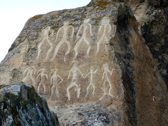 ゴブスタンの岩絵2