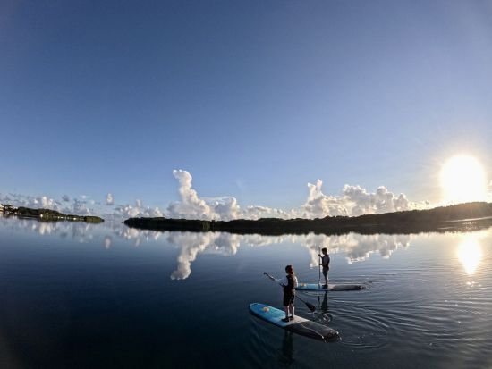 石垣島SUPツアー 選べる2プラン 初心者も安心の体験＆感動の海上クルージング＜少人数制／10歳～／石垣島市街地から無料送迎あり／写真プレゼント付き＞