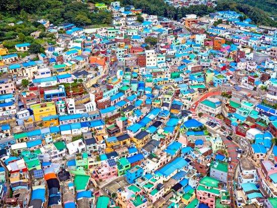 午後発！釜山フォトジェニックツアー　スカイカプセル＋海東龍宮寺＋甘川文化村＋3大市場＋夜景鑑賞＜1名参加OK／選べる出発地／英語ガイド＞
