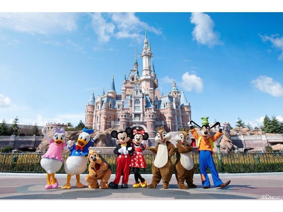ディズニー100周年記念　カードセット　上海ディズニーランド　海外限定 上海ディズニーランド 入場チケット 事前購入でスムーズに入場！＜1
